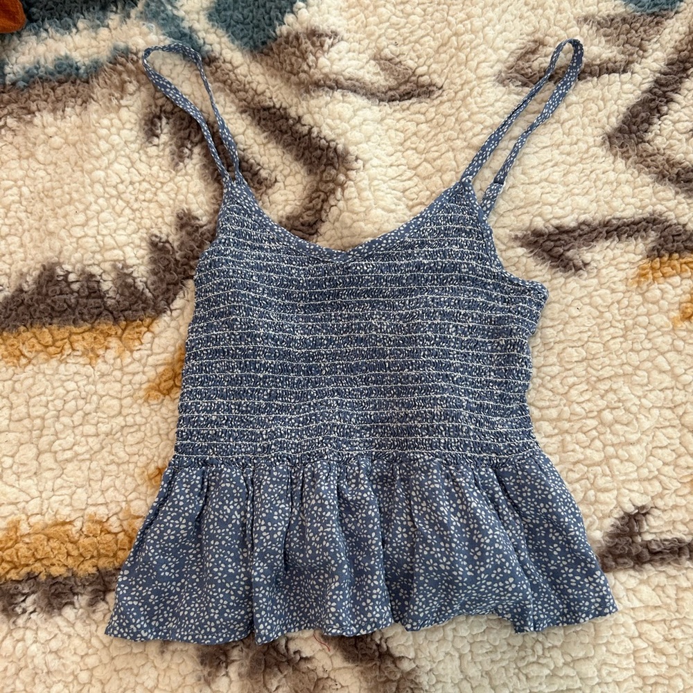 Blue Tank Top